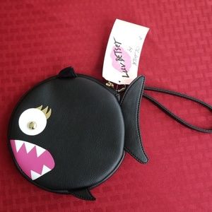 SALE! Betsy Johnson Piranha Coin Purse